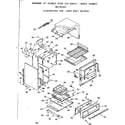Kenmore 1037857811 lower body section diagram