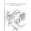 Kenmore 1037867520 lower body section diagram