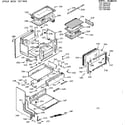 Kenmore 1037867640 upper body section diagram