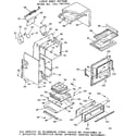 Kenmore 1037897810 lower body section diagram
