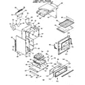 Kenmore 1037907910 lower body section diagram