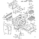 Kenmore 1039337710 body section diagram