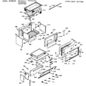 Kenmore 1039747423 upper body section diagram