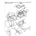Kenmore 1039767443 lower body section diagram