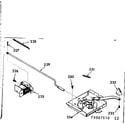 Kenmore 1039887520 power lock section diagram