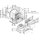 Kenmore 1196477810 body section diagram
