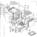 Kenmore 1197027560 body section diagram