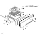 Kenmore 1197028310 broiler parts diagram