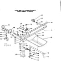 Kenmore 1197028310 oven and top burner parts diagram