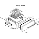 Kenmore 1197038210 broiler section diagram