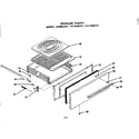 Kenmore 1197048310 broiler parts diagram