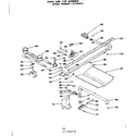 Kenmore 1197048310 oven and top burner parts diagram