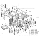 Kenmore 1197067461 body diagram