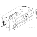 Kenmore 1197067510 backguard diagram