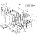 Kenmore 1197067510 body diagram