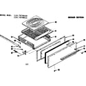 Kenmore 1197078010 broiler section diagram