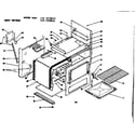 Kenmore 1197078010 body section diagram