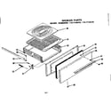 Kenmore 1197108310 broiler parts diagram