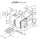 Kenmore 1197108310 body parts diagram