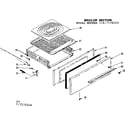 Kenmore 1197178210 broiler section diagram