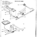 Kenmore 1197407510 oven and top burner diagram