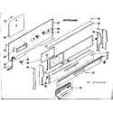 Kenmore 1197437411 backguard diagram