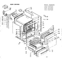 Kenmore 1197447610 body section diagram