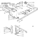 Kenmore 1197447611 top and oven burner section diagram