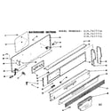 Kenmore 1197477711 backguard section diagram