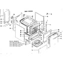 Kenmore 1199027520 body section diagram