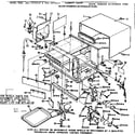 Kenmore 5649978010 cabinet parts diagram
