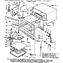 Kenmore 5649998010 cabinet parts diagram