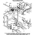 Kenmore 5649998010 switches and microwave parts diagram