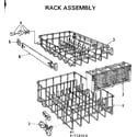 Kenmore 587736510 rack assembly diagram