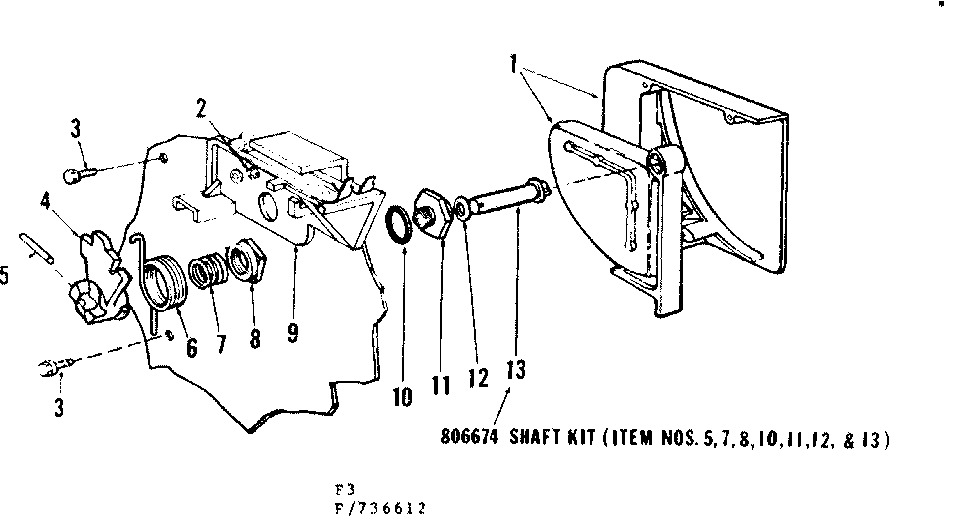Kenmore 587736612 detergent cup details diagram