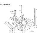 Kenmore 587760000 frame details diagram