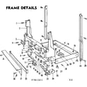 Kenmore 587761203 frame details diagram