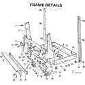 Kenmore 587779200 frame details diagram