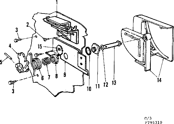 Kenmore 587795310 detergent cup details diagram