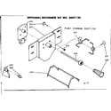 Kenmore 6286297361 optional rotisserie diagram