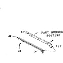 Kenmore 6286237260 optional trim kit diagram