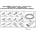 Kenmore 6284527914 wiring and wiring terminals diagram