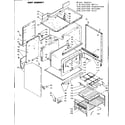 Kenmore 6286267020 body assembly diagram