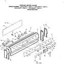 Kenmore 6286368211 backguard diagram