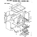 Kenmore 6286367811 body assembly diagram