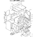 Kenmore 6286437811 body assembly diagram