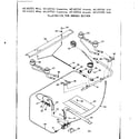 Kenmore 6476137313 burner section diagram