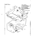 Kenmore 6476057312 burner section diagram