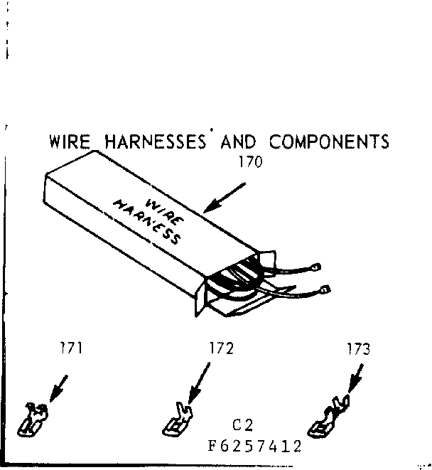 Kenmore 6476257462 body section diagram