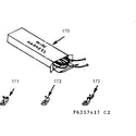 Kenmore 6476267427 wire harnesses and components diagram